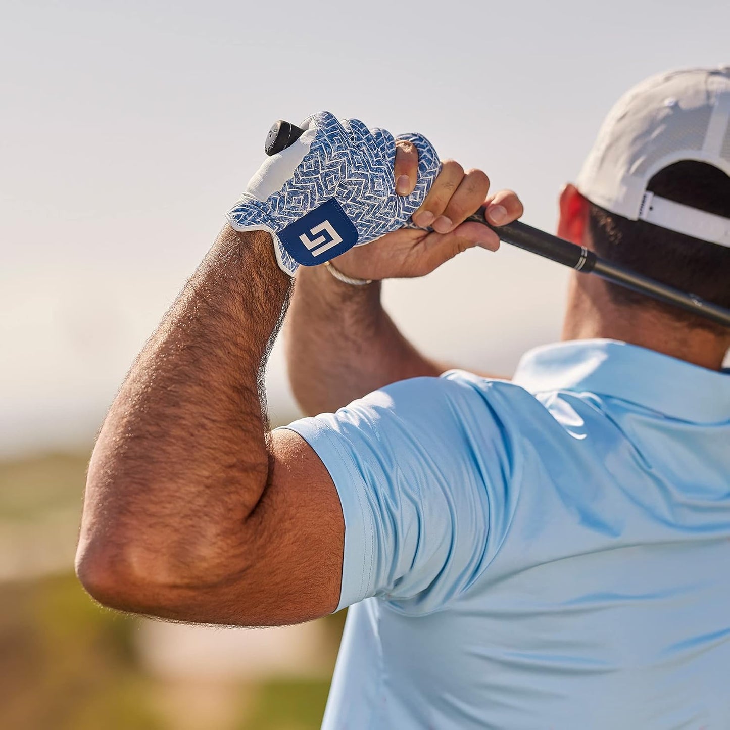 Men’S Dura Golf Glove – Durable, Comfortable, Tailored Fit with Zip Pouch