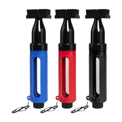 Portable Golf Club Cleaning Brush Golf Groove Tube Brush Push-Type Bottle Water Golf Club Brush Groove Scrubber Golf Cleaning
